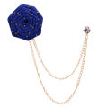 Flower Wedding Brooches Rose Flower Brooch Lapel Pin For Men's Suit Accessories. 
