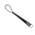 Silver Kitchen Stainless Steel Hand Mini Small Flat Sauce &Dressing Whisk.