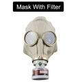 New Industrial Safety Full Face Gas Mask Chemical Breathing-Mask Paint Dust Respirator Workplace Safety With Connecting Pipe.
