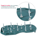 1 Pair of Lawn Aerator Shoes for Grass, Spiked Shoes Green Lawn Lawn Soil Loosening Aerator Spiked Shoes. 