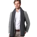New Winter Cashmere Scarf Men Business Plain Color Pashmina Autumn Wool Shawls and Wraps Male High Quality Keep Warm Scarves. 
