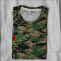 Camouflage Half-Sleeve Jersey T-Shirt – Breathable Comfort (Men & Kids).