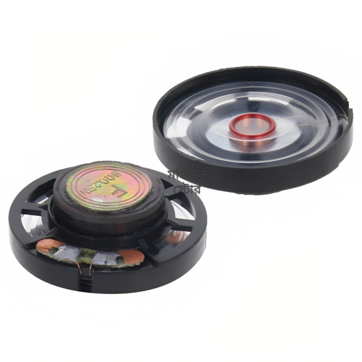 4-Pack 0.25W 8 Ohm 36mm External Magnet Speakers - For Toys, DIY Audio Projects