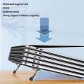 Portable Invisible Laptop Stand-2PCS,SUNTAIHO Mini Aluminum Cooling Pad,Computer Keyboard Mount Kickstand,Ergonomic Lightweight Laptop Desk Stand for 12-17 Inches Tablet&Laptop.