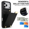 HOCE Fashion Leather Wallet Phone Case For iPhone 17 16 15 14 13 12 11 Pro Max Plus Air XR XS X 7 8 14 15 16 Plus Cases Organ Card Holder Anti-drop Shockproof Cover. 