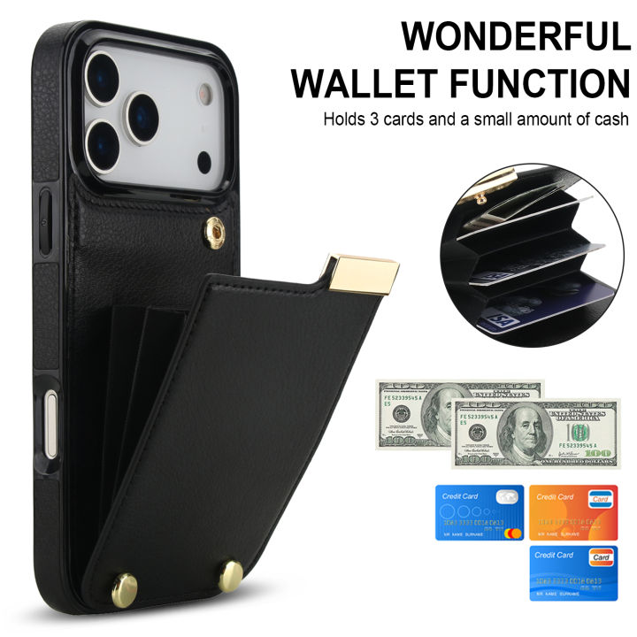 HOCE%20Fashion%20Leather%20Wallet%20Phone%20Case%20For%20iPhone%2017%2016%2015%2014%2013%2012%2011%20Pro%20Max%20Plus%20Air%20XR%20XS%20X%207%208%2014%2015%2016%20Plus%20Cases%20Organ%20Card%20Holder%20Anti-drop%20Shockproof%20Cover%20-%20Image%202