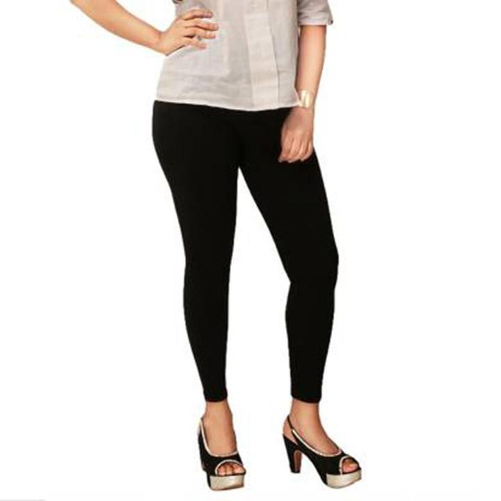 Black Cotton Leggings For Women