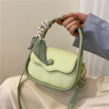 Only Green Handbags Women2023New Fashion Korean Saddle Bag All-MatchinginsShoulder Messenger Bag.