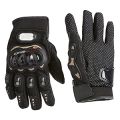 Pro Bike Leather Full Finger Hand Gloves  With Touch Screen For Bikers- Multi colors. 