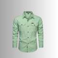 Full sleeves double pocket panel Shirt.