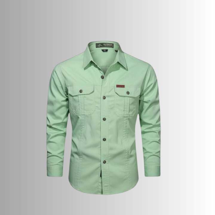 Full%20sleeves%20double%20pocket%20panel%20Shirt%20-%20Image%204