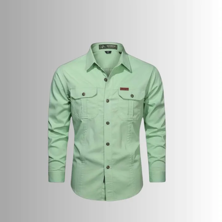 Full%20sleeves%20double%20pocket%20panel%20Shirt%20-%20Image%204
