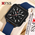 OFNS Business and Leisure Quartz Multi functional Timing Watch Waterproof Night Light Women's Watch NS7503-3.