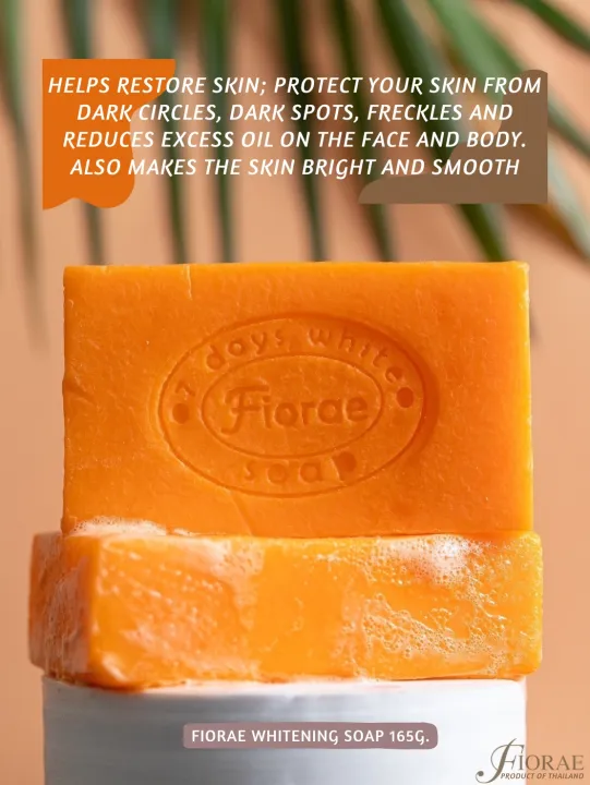 FIORAE%20PAPAYA%20&%20GLUTA%20PLUS%20KOJIC%20WHITENING%20SOAP%20165g.%20-%20Image%203