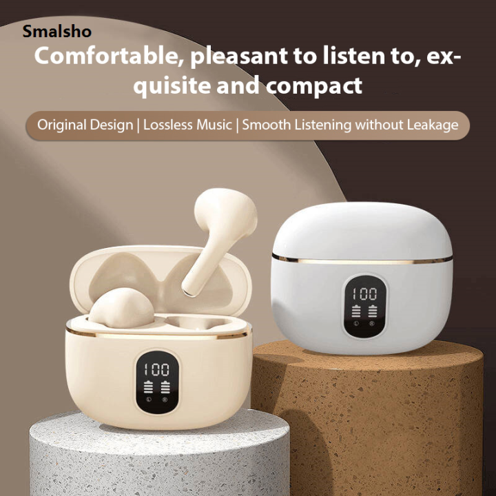 X87 Bluetooth 5.3 Earphones TWS Wireless Headphones With LED Display Stereo Headsets Touch Control Earbuds Noise Reduction