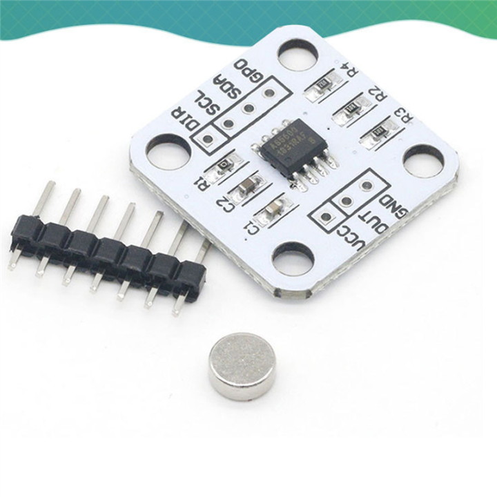 NAMUNY%205Pcs%20AS5600%20Magnetic%20Encoder%20Magnetic%20Induction%20Angle%20Measurement%20Sensor%2012Bit%20High%20Precision%20-%20Image%206
