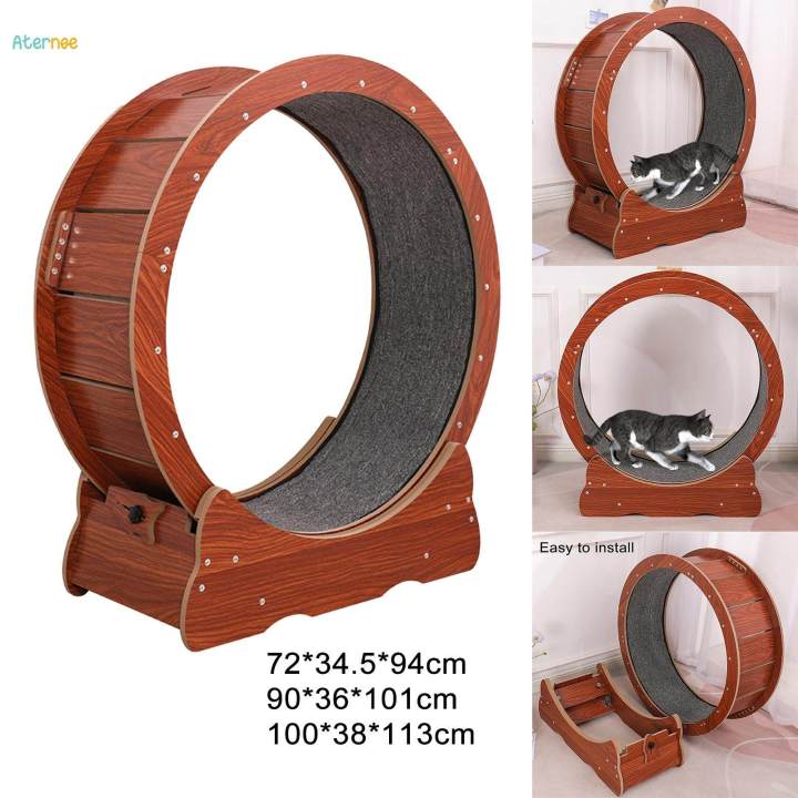 Cat%20Treadmill%20Wheel%20Exerciser%20Wooden%20Toy%20Cat%20Running%20Wheel%20with%20Carpeted%20Runway%20for%20Indoor%20Cats%20Durable%20Silent%20Roller%20with%20Locking%20Mechanism%20-%20Image%206