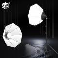 Photography Softbox Kit Portable Octagon Softbox 70W LED Light Brightness Flash Umbrella With 2M Stand Photo Studio Accessories. 
