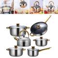 6 Pieces Cookware Set Nonstick Pan Kitchen Cooking Set for Kitchen Home. 