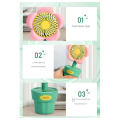 Portable USB Fan Charging Fan Handheld Mini Fan Portable Handheld Fan Cute Style for Birthday Gifts. 
