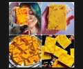 Hand Made Real Saffron Goat Milk Bar Soap -90g. 