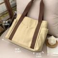 Large Capacity Tote Bag Commuting Canvas Shoulder Bag Fashionable and Convenient Handbag for Women Purses and Handbags. 