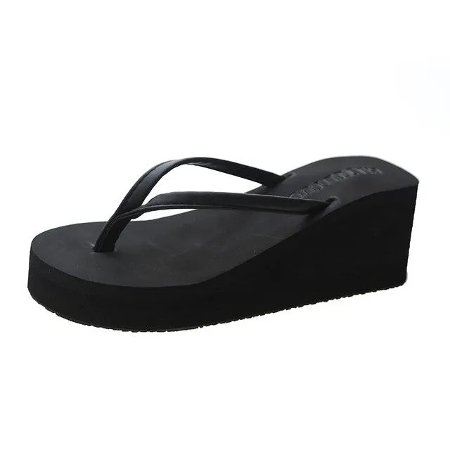 Flip%20Flops%20Women's%20High%20Heel%20Platform%20Summer%20Outdoor%20All-Matching%20Sandals%20Muffin%20Wedge%20Height%20Increasing%20Flip%20Flop%20Slippers%20Flat%20Shoes%20-%20Image%203