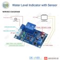 Automatic Water Level Indicator with 2 Pcs Water Level Sensor. 