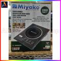 Miyako Induction Cooker Smokeless And Energy Savings [INVERTER] | Model : TC-Marble-02 | Capacity : 2000 Watt | 4 Digit Display. 