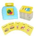 Kid Early Education Learning Reading Machine With Fresh Cards To Study English For 1-3year Children Gift Audible Flash Cards.