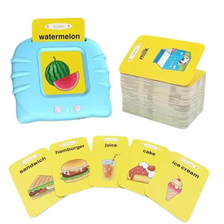 Kid%20Early%20Education%20Learning%20Reading%20Machine%20With%20Fresh%20Cards%20To%20Study%20English%20For%201-3year%20Children%20Gift%20Audible%20Flash%20Cards%20-%20Image%202
