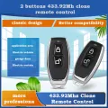 Universal 433.92 MHZ Wireless Clone Switch Cloning Copy 2-button Gate Garage Door Control Duplicator Remote Control Key. 