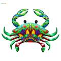 2x Metal Wall Art Decor Decorative Sculpture for Garden Fence Bathroom. 