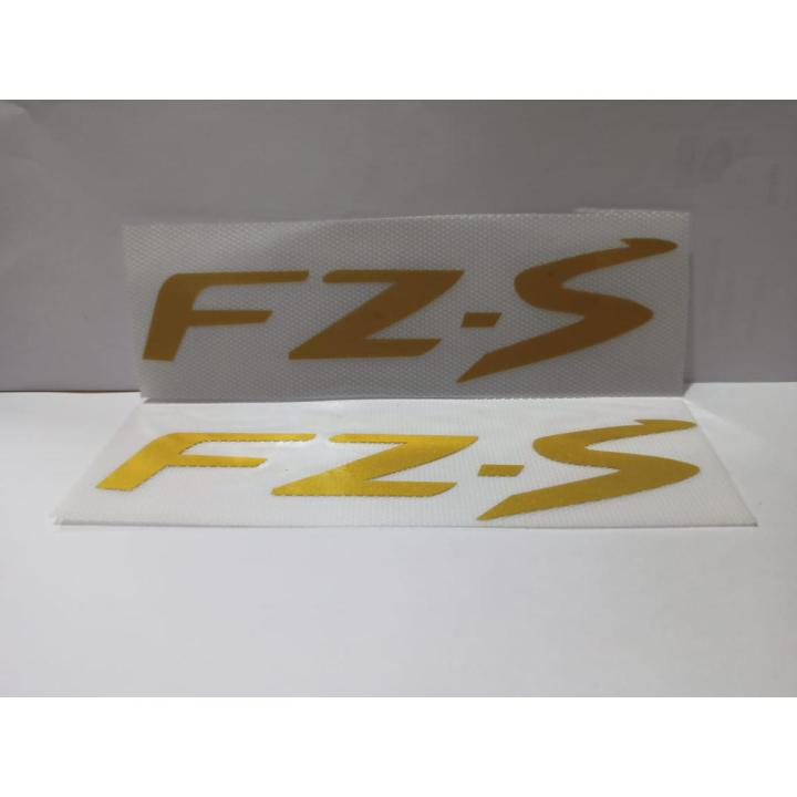 2 pcs YAMAHA FZ-S Logo Sticker for Bike/Motorcycle Decoration