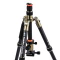 Triopo GT-2505x8.C Adjustable Portable Carbon Fiber Tripod with B-1 Aluminum Ball Head for Canon Nikon Sony DSLR Camera.