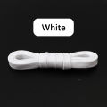 CecyliaXion 1Pair Waxed Cotton Shoelaces Waterproof Leather Shoelace Sneakers Boots Flat Laces for Shoes Accessories 70/90/120/150cm. 