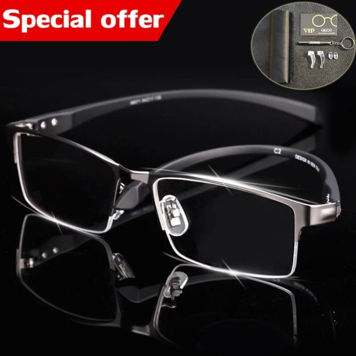 Eyewear tr90 titanium myopia glasses frame men reading glasses