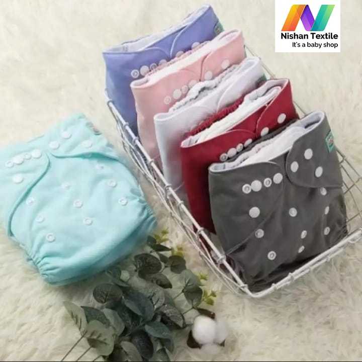 Washable Reusable Baby Clothes Diapers - (3kg to 15kg) 1 Pcs Diapers