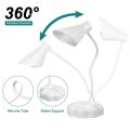 2.8W flexible dimmable USB LED desk lamp with 3-level brightness touch. 