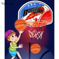 Yotome Toddler Plastic Hanging Basketball Basket Toys Set Mini Basketball Board Frame.