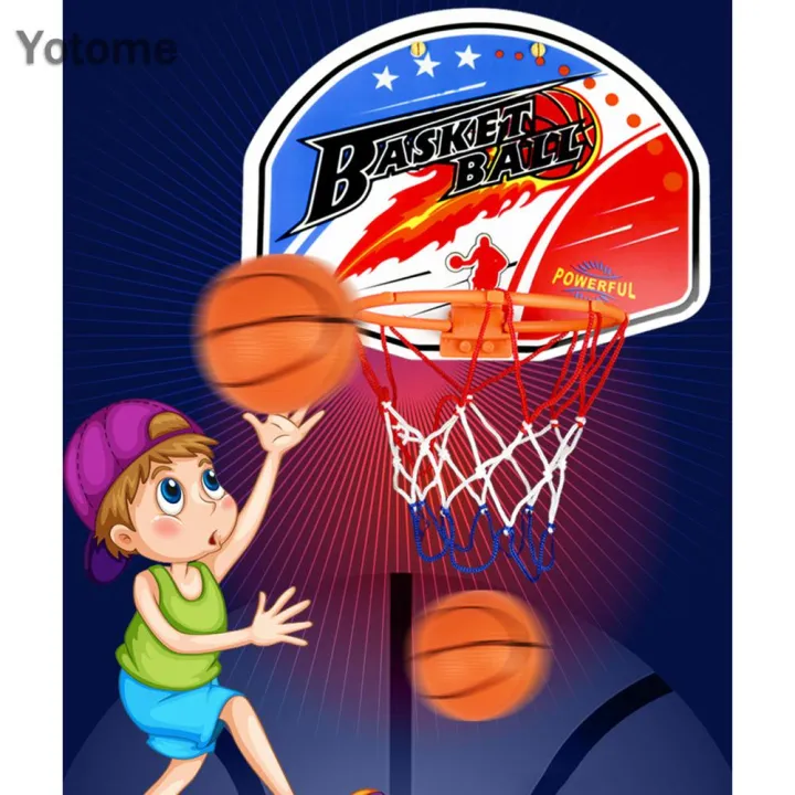 Yotome%20Toddler%20Plastic%20Hanging%20Basketball%20Basket%20Toys%20Set%20Mini%20Basketball%20Board%20Frame%20-%20Image%206