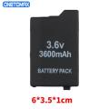 3.6V 3600mAh Rechargeable Li-ion Battery Pack for Sony PSP2000 PSP3000 PSP 2000 3000 Console Gamepad Replacement Batteries.
