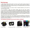 Sublimation Ink Cleaning Fluid with tool for Epson Printer Print Head Cleaner Solution Printhead Cleaner. 