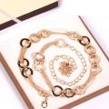 Fashion  Chain Belt For Women Dresses Waistband Round Metal Tassel Waist Belt Female Hip High Waist Chain. 