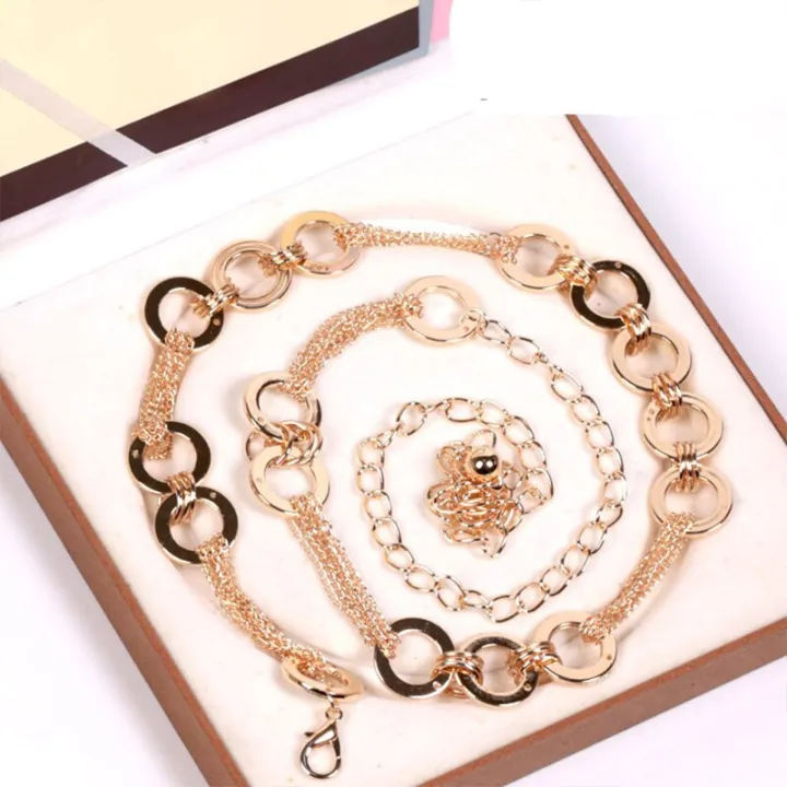 Fashion%20%20Chain%20Belt%20For%20Women%20Dresses%20Waistband%20Round%20Metal%20Tassel%20Waist%20Belt%20Female%20Hip%20High%20Waist%20Chain%20-%20Image%204