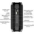 TG117 2.1 Waterproof Portable Outdoor Bluetooth Speaker Bluetooth V4.2 Battery 1200mAh.