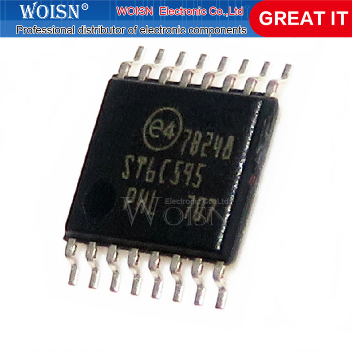 5pcs STPIC6C595TTR STPIC6C595 ST6C595 TSSOP-16