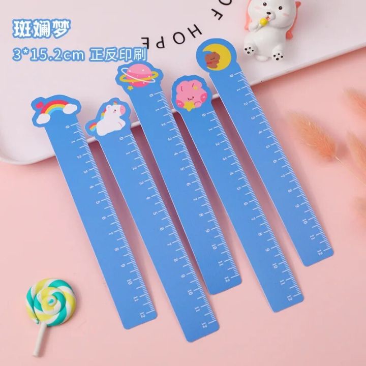 5pcs%20Cartoon%20Pet%20Straight%20Ruler%20Bookmarks%20Painting%2012cm%20Scale%20Ruler%20Bendable%20Learn%20Kawaii%20Stationery%20Office%20School%20Supplies%20-%20Image%206