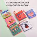 6pcs Baby Cloth Books Early Learning Book Toys Premium Quality Soft Books for Toddlers for Babies Toddlers Infants Kids.