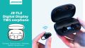 JOYROOM TL2 Bluetooth 5.0 TWS Wireless Earphones Touch Control Sports Earbuds with Mic Waterproof for iPhone Samsung Huawei - black.